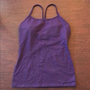 Lululemon Purple Workout Tank